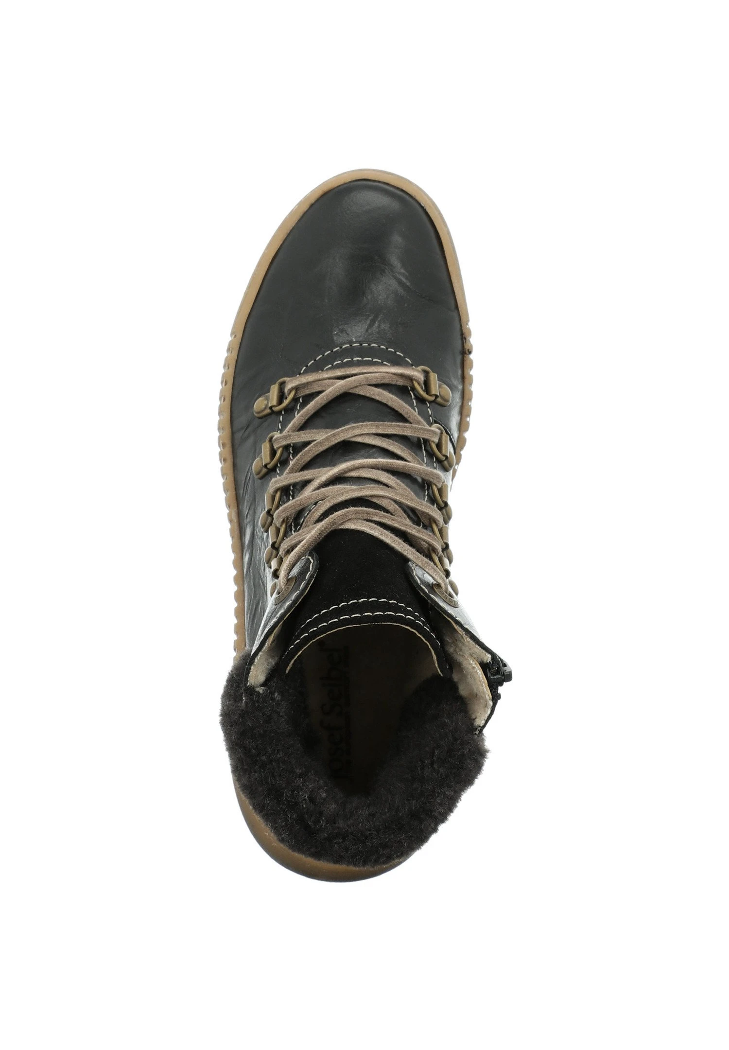 Josef Seibel Veterboots - Schwarz-Multi 2 Josef Seibel Veterboots - Schwarz-Multi - Afbeelding 2