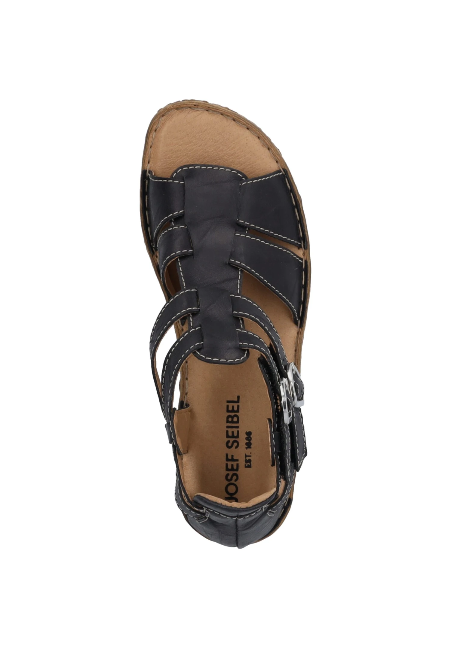 Josef Seibel Rosalie - Outdoorsandalen - Schwarz 3 Josef Seibel Rosalie - Outdoorsandalen - Schwarz - Afbeelding 3