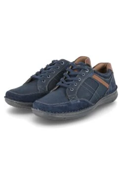 Josef Seibel Alfred 04 - Sportieve Veterschoenen - Blau