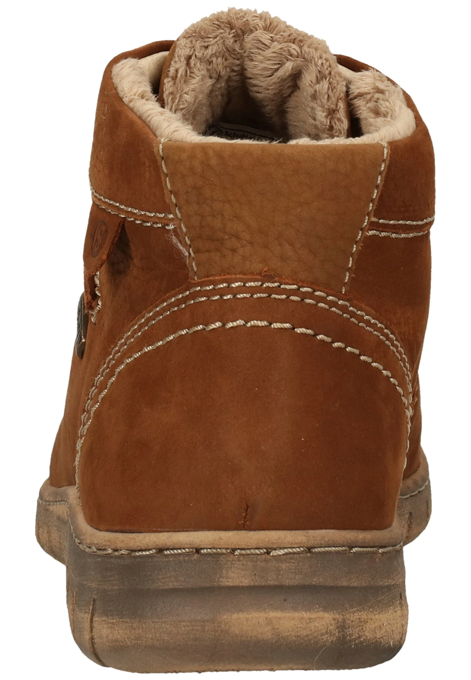 Josef Seibel Korte Laarzen - Cognac-Kombi 5 Josef Seibel Korte Laarzen - Cognac-Kombi - Afbeelding 5