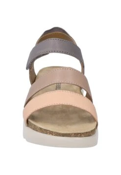 Josef Seibel Sandalen Met Sleehak - Rosa Multi -Josef Seibel 1a9bfd2f608344d788def2bedb61b1e2