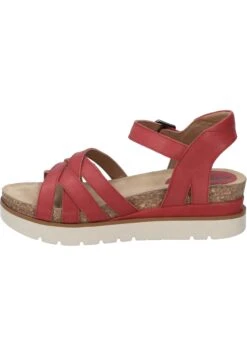 Josef Seibel Sandalen Met Plateauzool - Rot 11 Josef Seibel Sandalen Met Plateauzool - Rot -Josef Seibel 23a3bb6327604428b1fb6895e14988ec