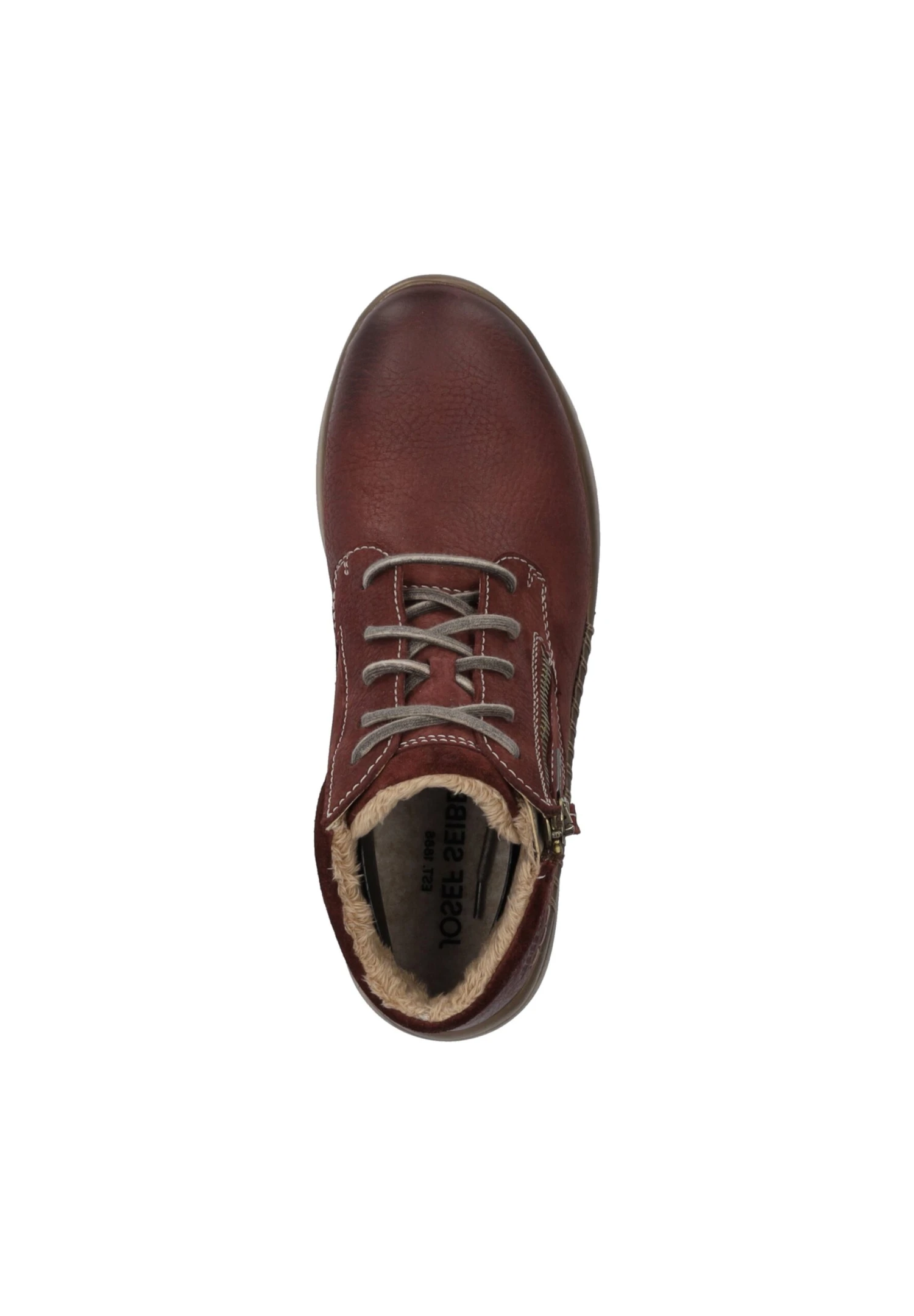 Josef Seibel Conny- Korte Laarzen - Bordeaux 3 Josef Seibel Conny- Korte Laarzen - Bordeaux - Afbeelding 3