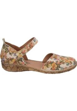 Josef Seibel Rosalie- Ballerina'S Met Enkelbandjes - Beige Multi