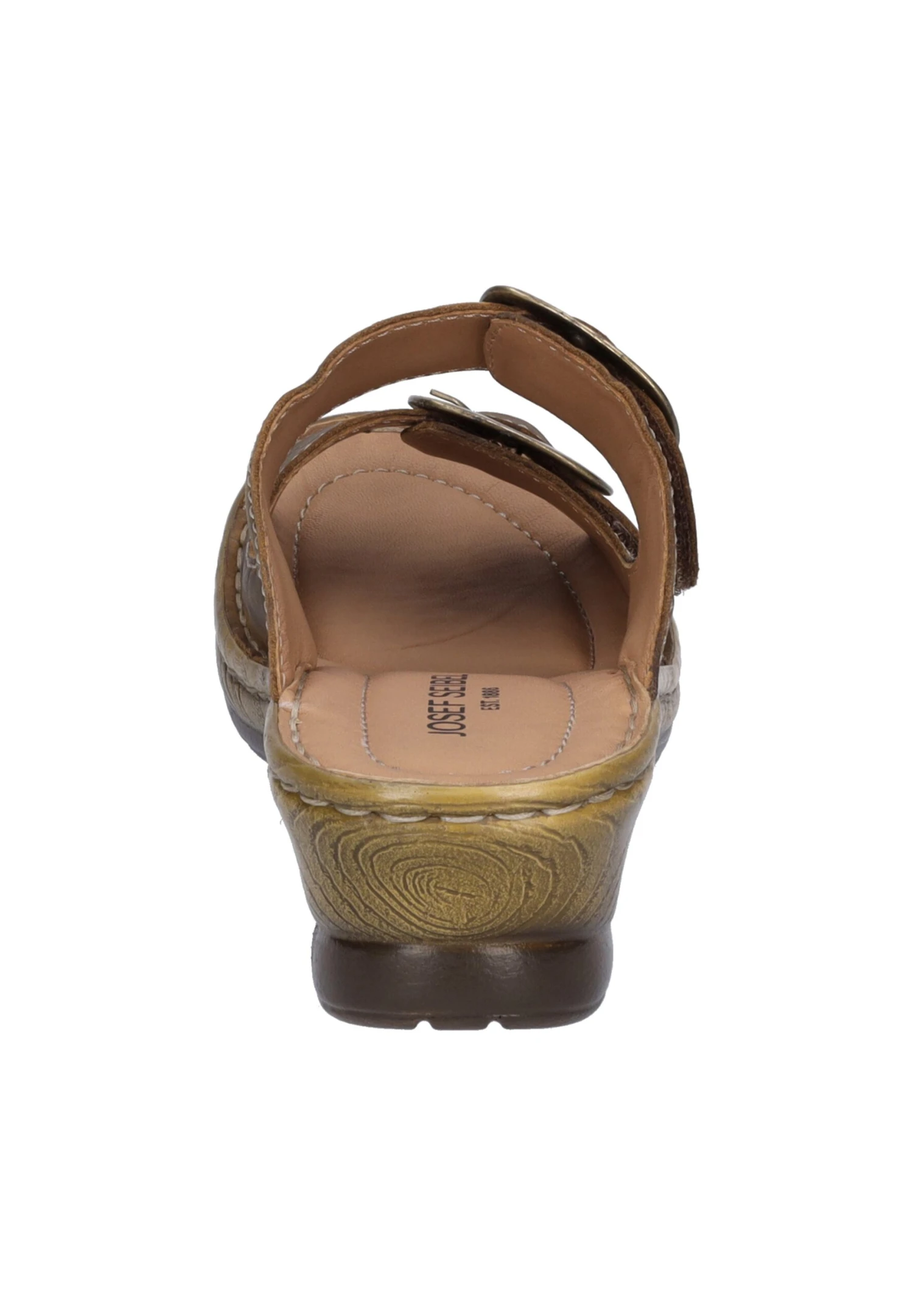 Josef Seibel Catalonia- Muiltjes Met Hak - Brown 4 Josef Seibel Catalonia- Muiltjes Met Hak - Brown - Afbeelding 4