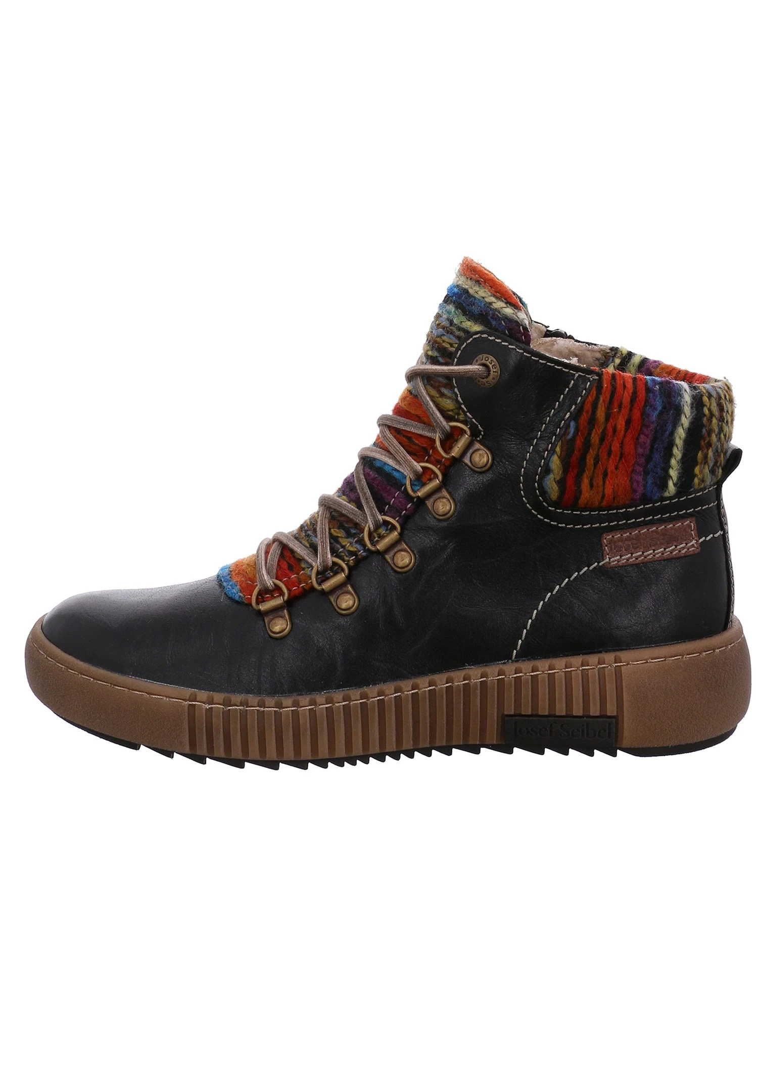 Josef Seibel Maren- Veterboots - Schwarz/Multi 1 Josef Seibel Maren- Veterboots - Schwarz/Multi