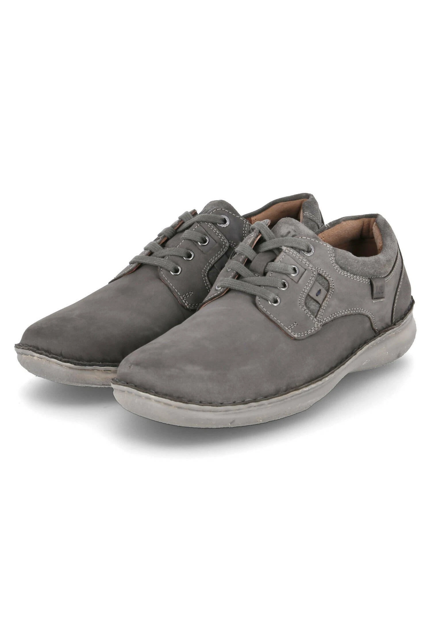 Josef Seibel Alfred 03 - Sportieve Veterschoenen - Grau 2 Josef Seibel Alfred 03 - Sportieve Veterschoenen - Grau - Afbeelding 2