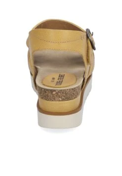 Josef Seibel Sandalen Met Sleehak - Gelb -Josef Seibel 51e55e89d4bb457ba9cff3efc976ef62