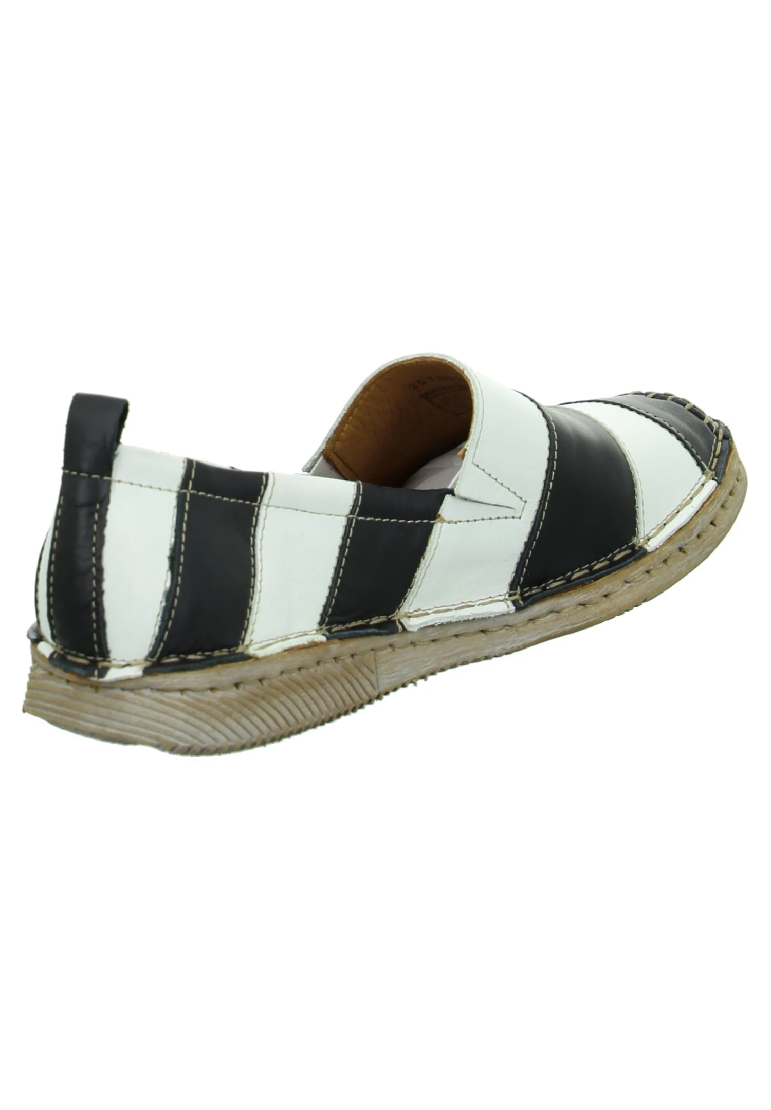 Josef Seibel Instappers - Schwarz/Weiß 6 Josef Seibel Instappers - Schwarz/Weiß - Afbeelding 6