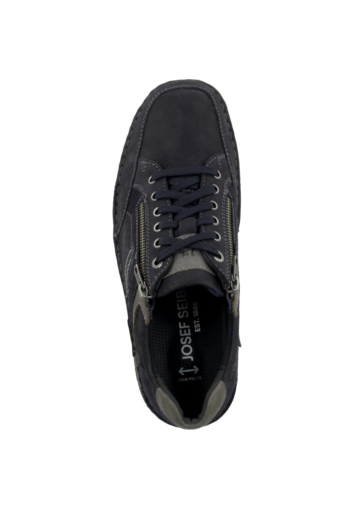 Josef Seibel Anvers - Sneakers Laag - Indigo Combi 3 Josef Seibel Anvers - Sneakers Laag - Indigo Combi - Afbeelding 3