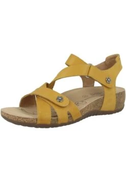 Josef Seibel Natalya- Sandalen Met Sleehak - Yellow -Josef Seibel 6914e74a2ce745cc90c54dc96b34b349
