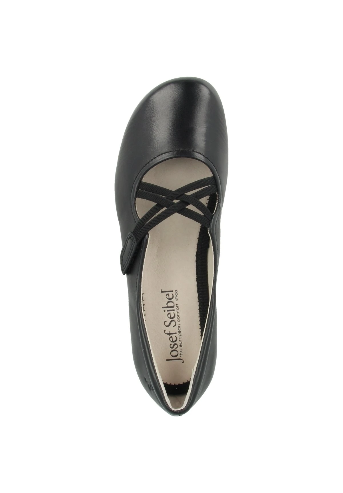 Josef Seibel Ballerina'S Met Enkelbandjes - Black 2 Josef Seibel Ballerina'S Met Enkelbandjes - Black - Afbeelding 2