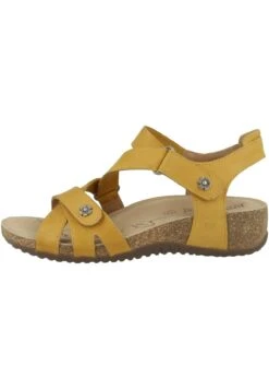 Josef Seibel Natalya- Sandalen Met Sleehak - Yellow