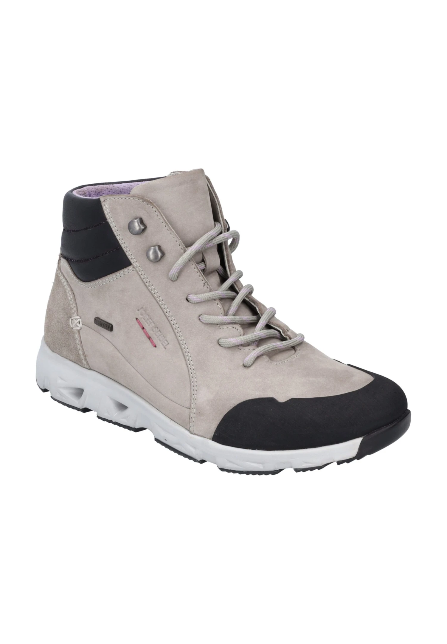 Josef Seibel Noih- Sneakers Hoog - Grau Kombi 2 Josef Seibel Noih- Sneakers Hoog - Grau Kombi - Afbeelding 2