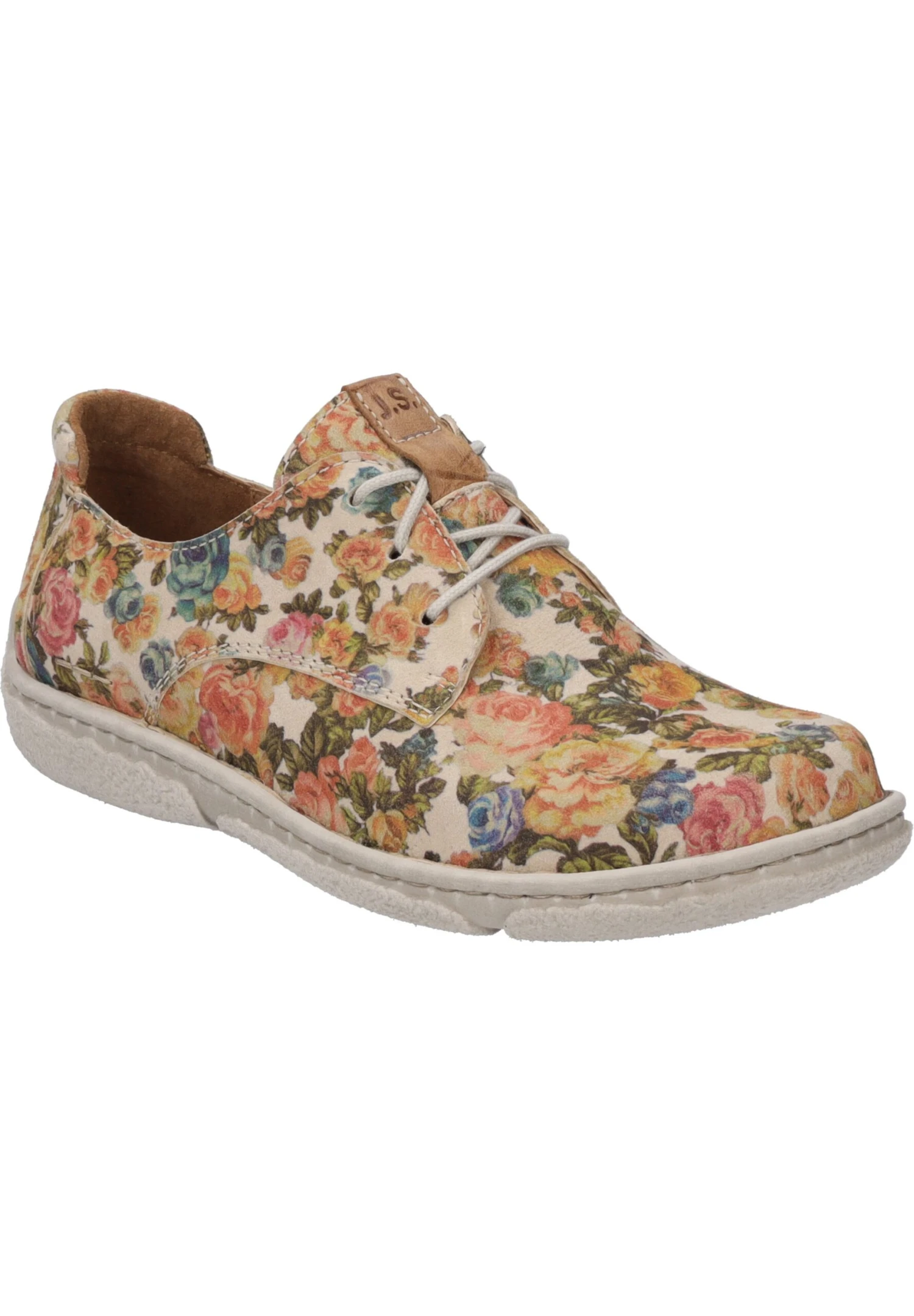 Josef Seibel Sneakers Laag - Creme-Multi 2 Josef Seibel Sneakers Laag - Creme-Multi - Afbeelding 2