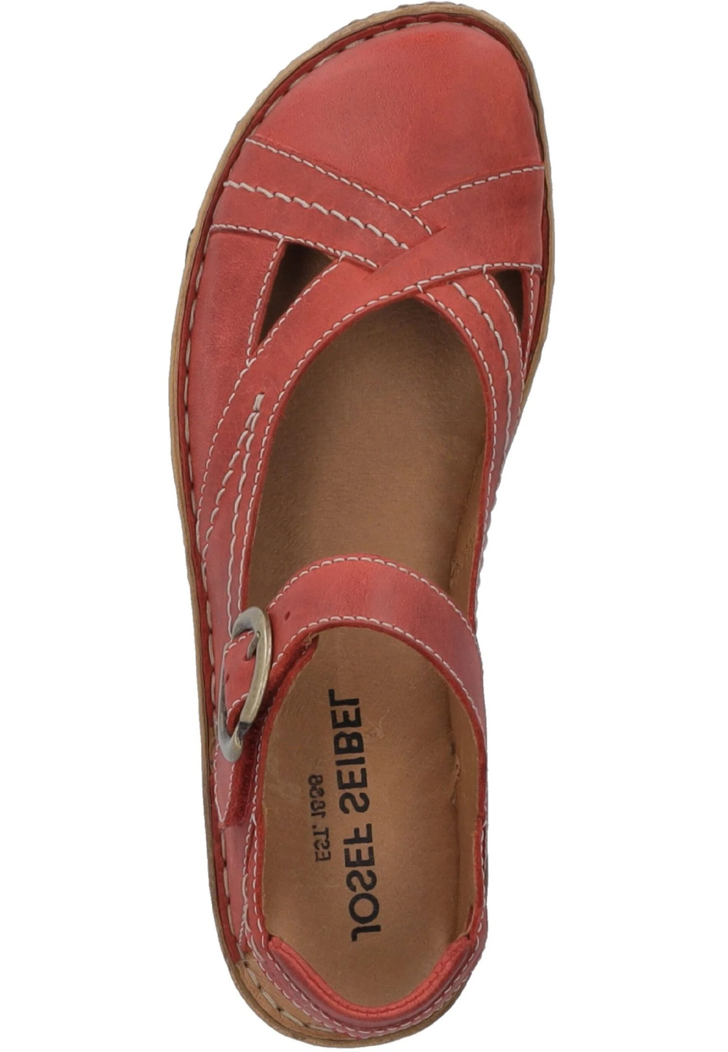 Josef Seibel Sandalen - Rot 400 6 Josef Seibel Sandalen - Rot 400 - Afbeelding 6