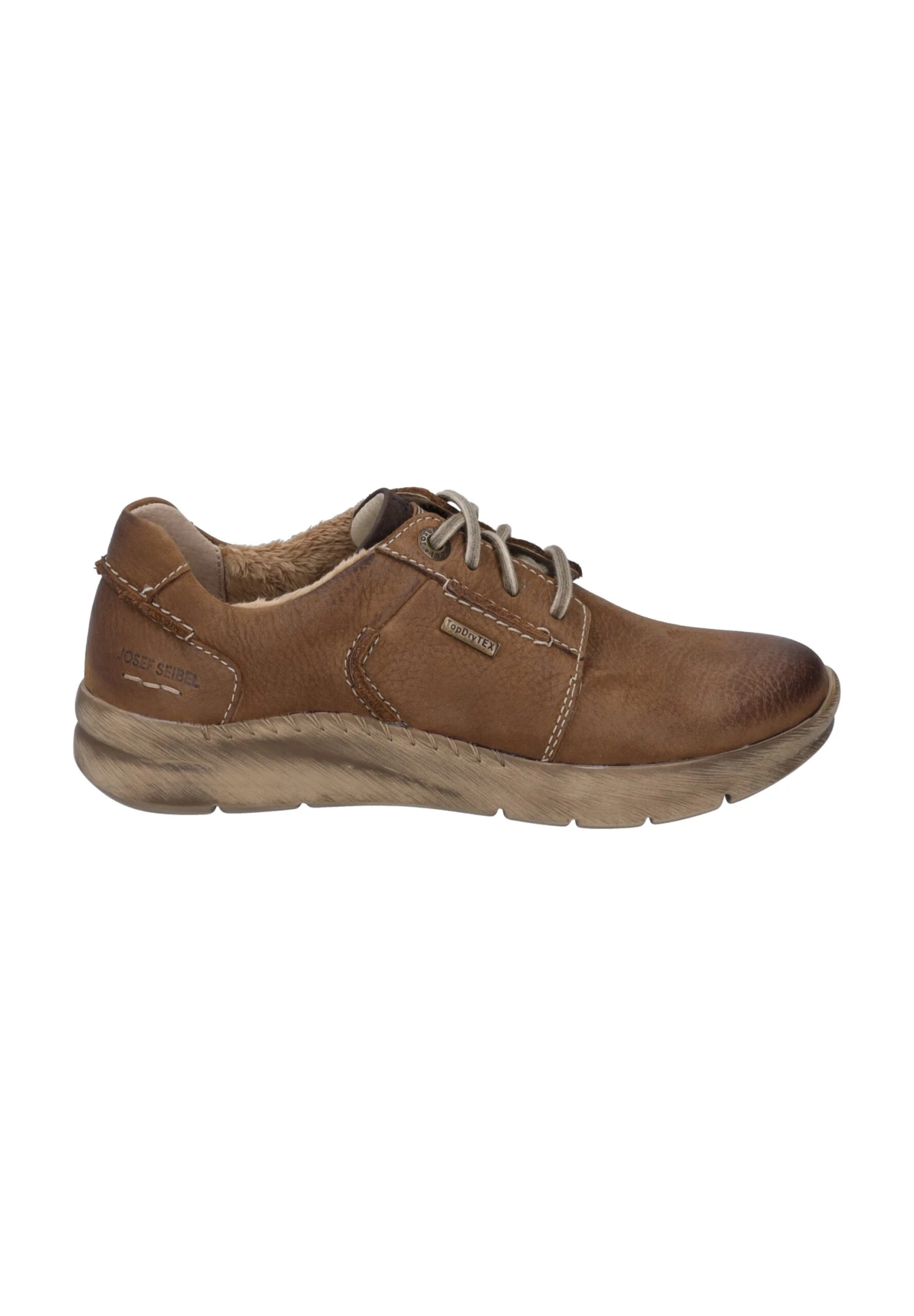 Josef Seibel Conny- Sportieve Veterschoenen - Castagne 1 Josef Seibel Conny- Sportieve Veterschoenen - Castagne