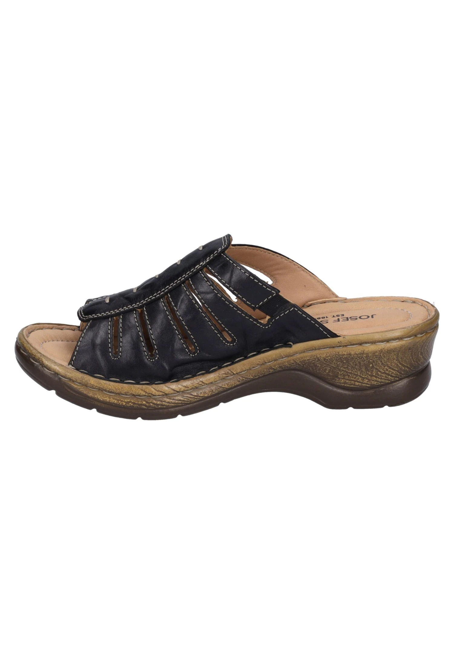 Josef Seibel Muiltjes Met Hak - Schwarz 1 Josef Seibel Muiltjes Met Hak - Schwarz