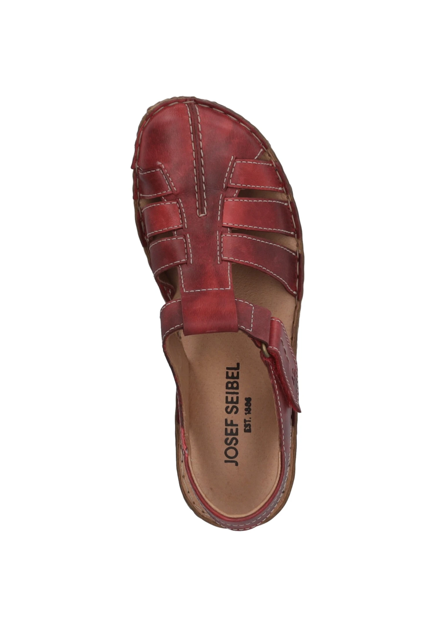 Josef Seibel Rosalie 48 - Sandalen Met Sleehak - Rot 11 Josef Seibel Rosalie 48 - Sandalen Met Sleehak - Rot - Afbeelding 11