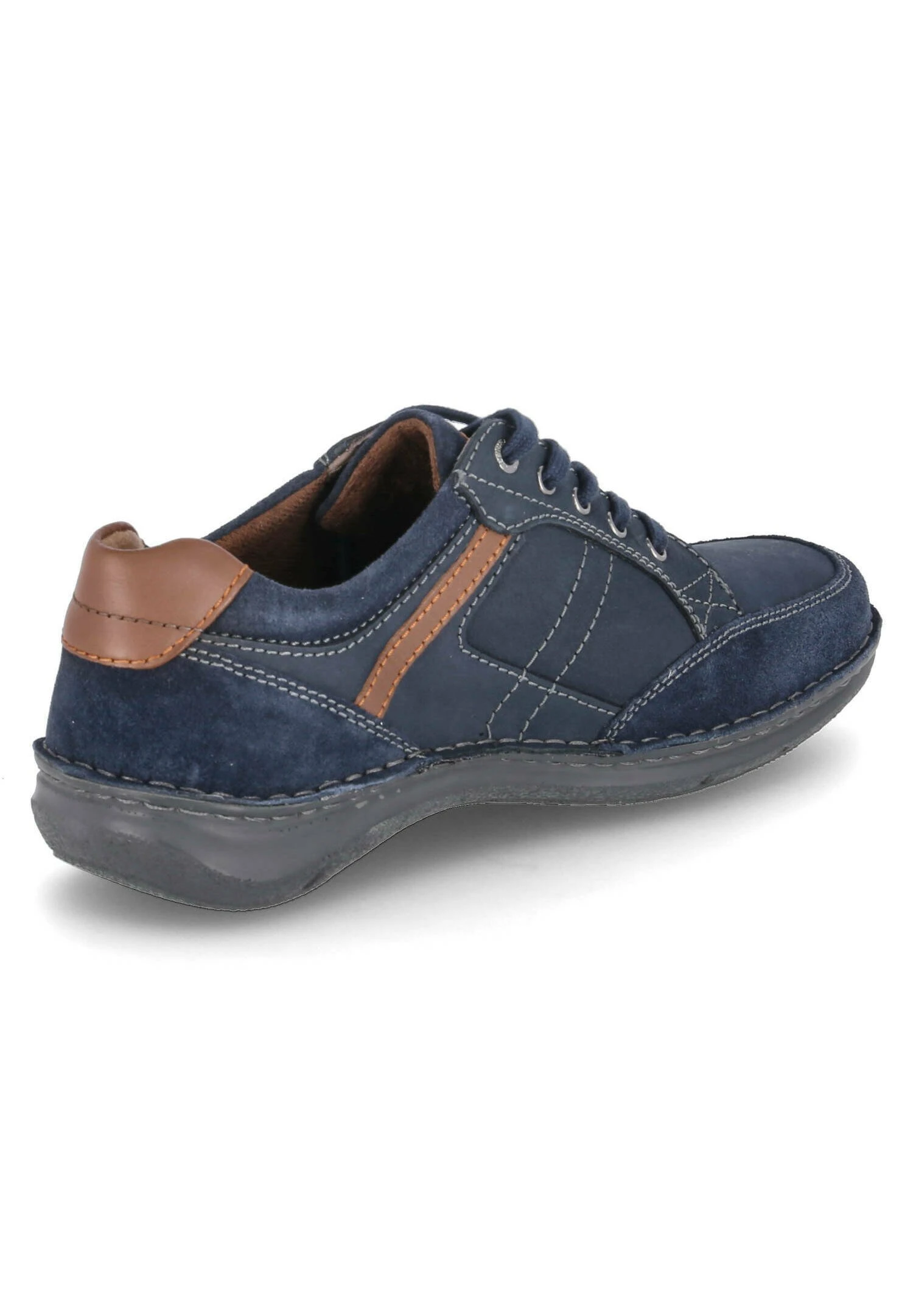 Josef Seibel Alfred 04 - Sportieve Veterschoenen - Blau 3 Josef Seibel Alfred 04 - Sportieve Veterschoenen - Blau - Afbeelding 3