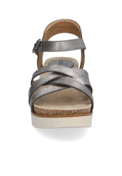 Josef Seibel Sandalen Met Plateauzool - Platin -Josef Seibel 8f5a2a96312c4da6b1529075f09ed25d