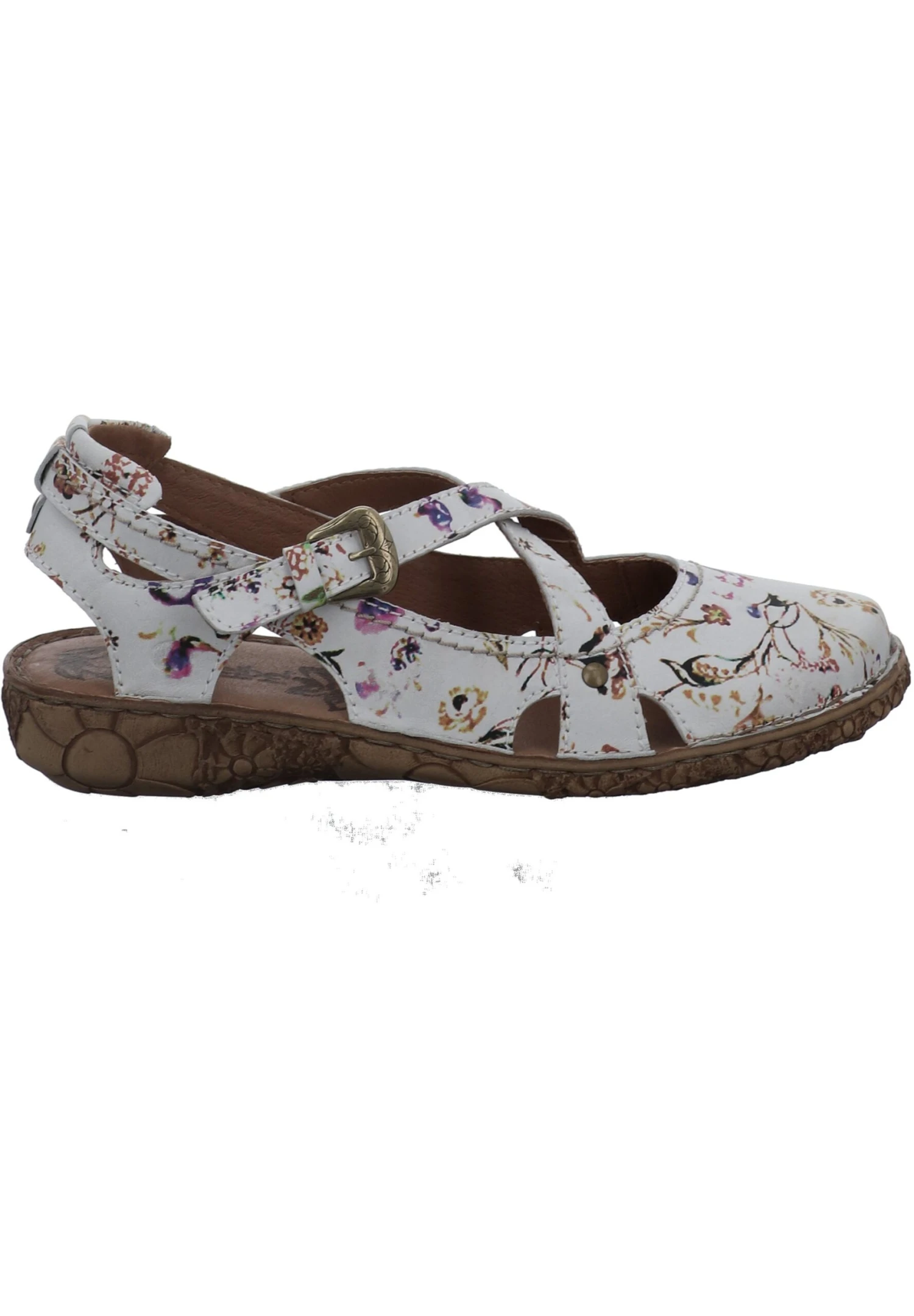 Josef Seibel Rosalie - Slingback Ballerina´S - Weiss-Multi 6 Josef Seibel Rosalie - Slingback Ballerina´S - Weiss-Multi - Afbeelding 6
