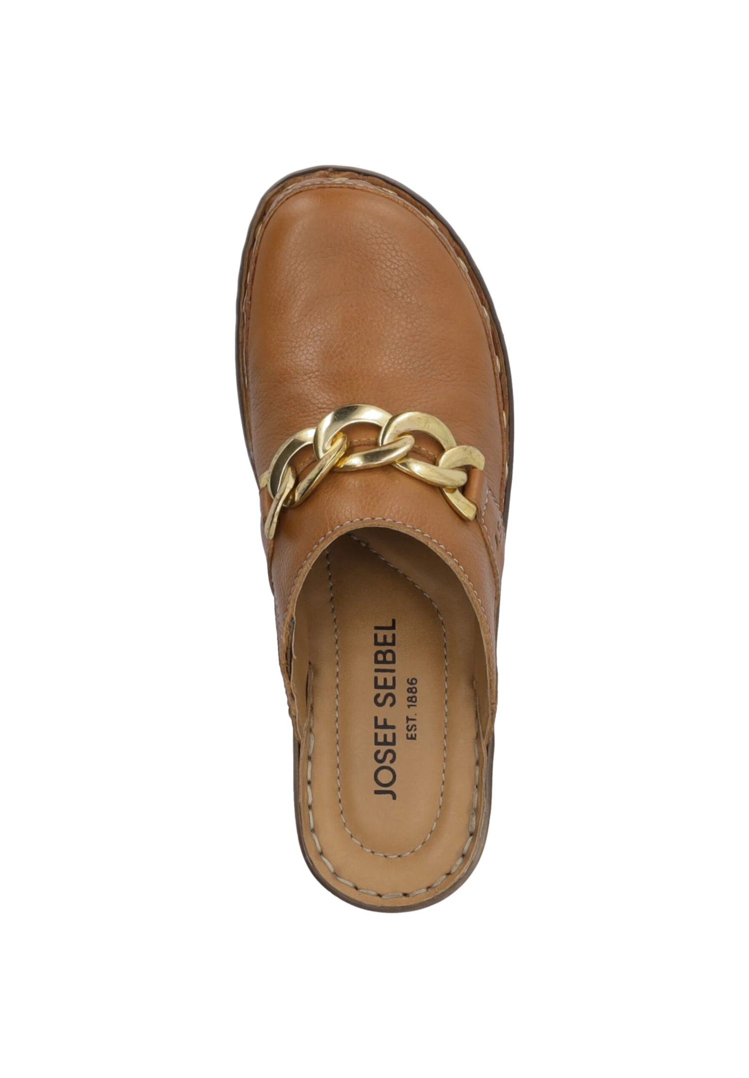 Josef Seibel Clogs - Cognac 3 Josef Seibel Clogs - Cognac - Afbeelding 3