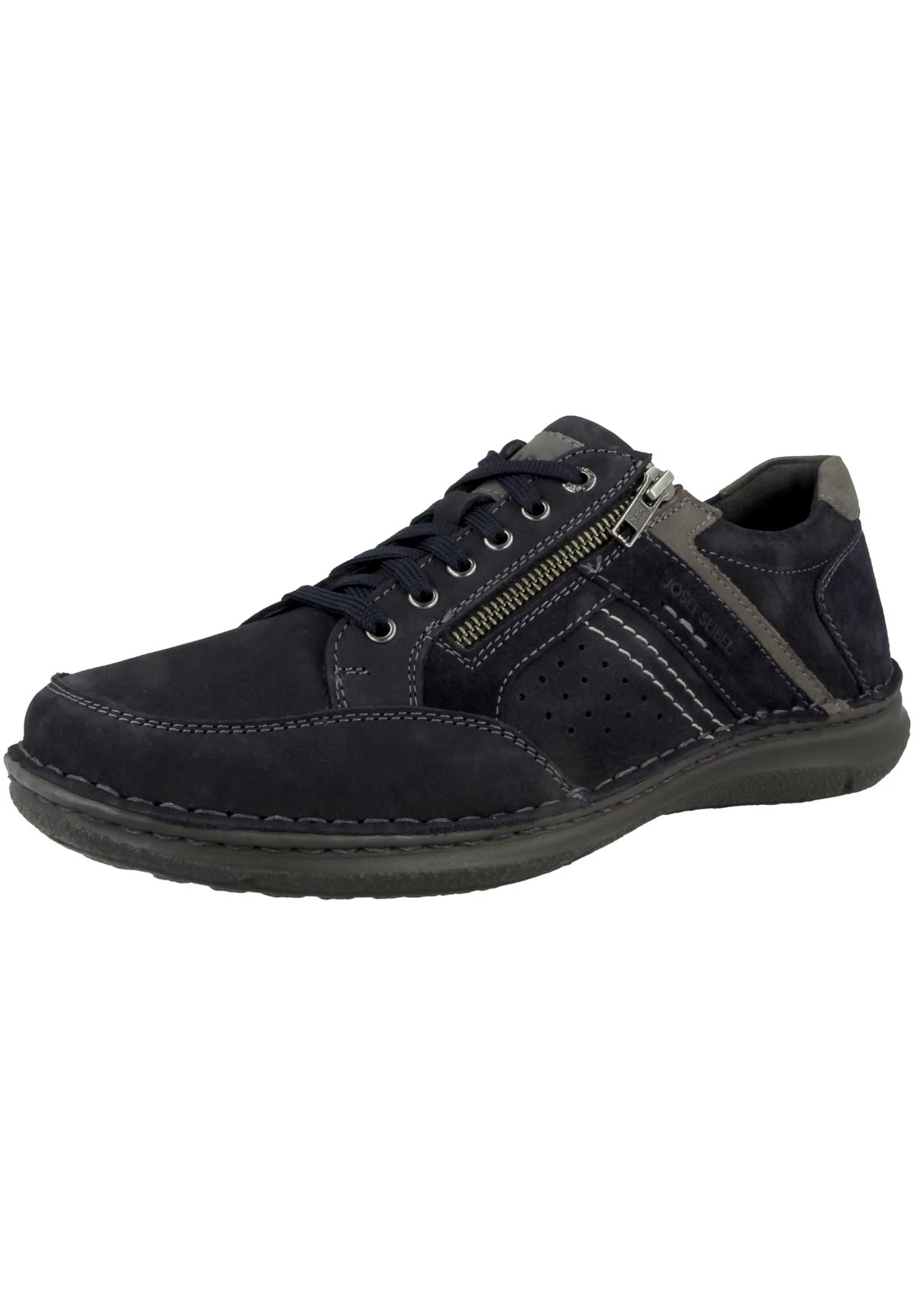 Josef Seibel Anvers - Sneakers Laag - Indigo Combi 2 Josef Seibel Anvers - Sneakers Laag - Indigo Combi - Afbeelding 2