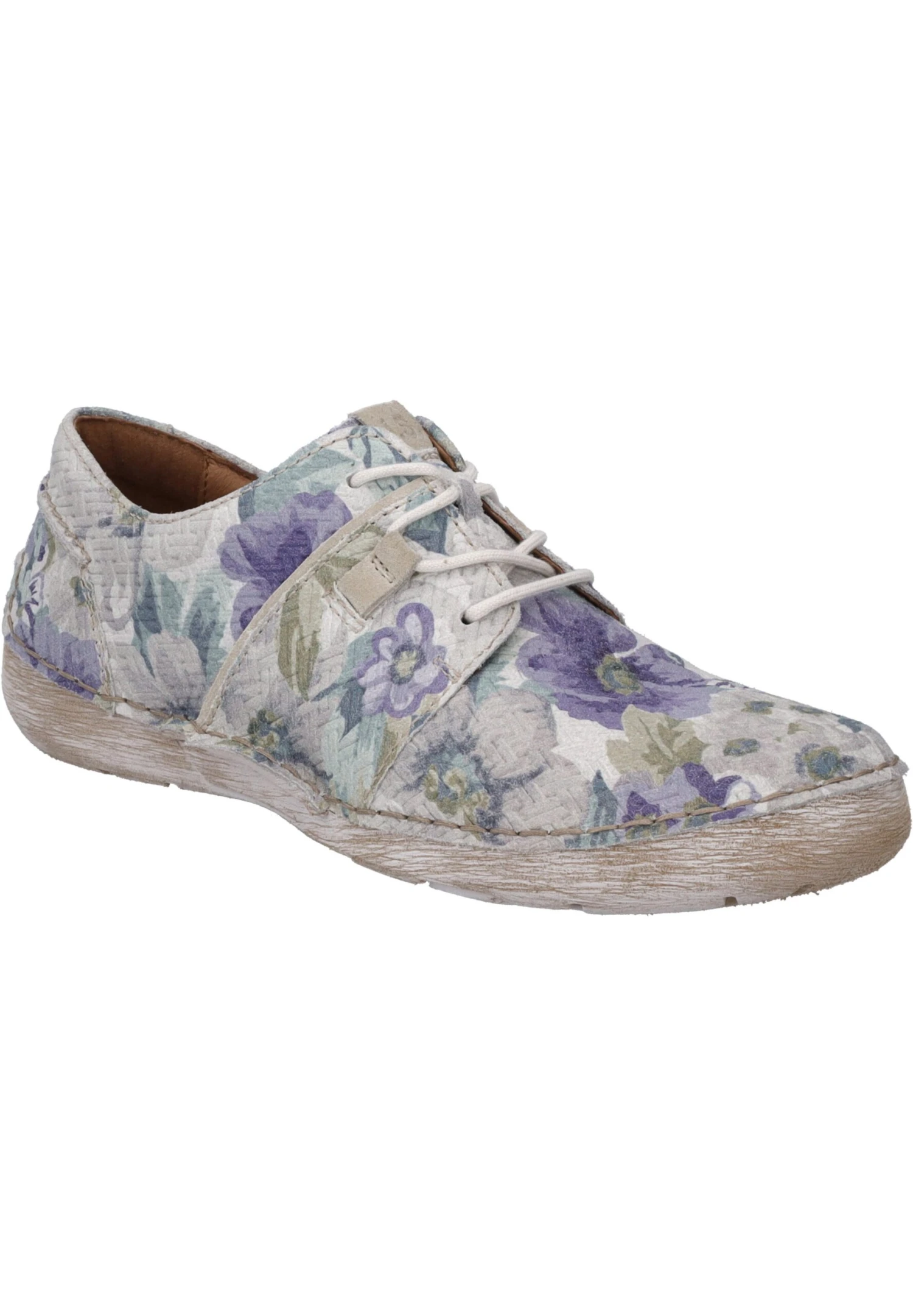 Josef Seibel Fergey - Sportieve Veterschoenen - Lila Multi 2 Josef Seibel Fergey - Sportieve Veterschoenen - Lila Multi - Afbeelding 2