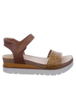 Josef Seibel Sandalen Met Plateauzool - Gelb-Kombi -Josef Seibel abea303d93e243318a566c14e2cf9e1f