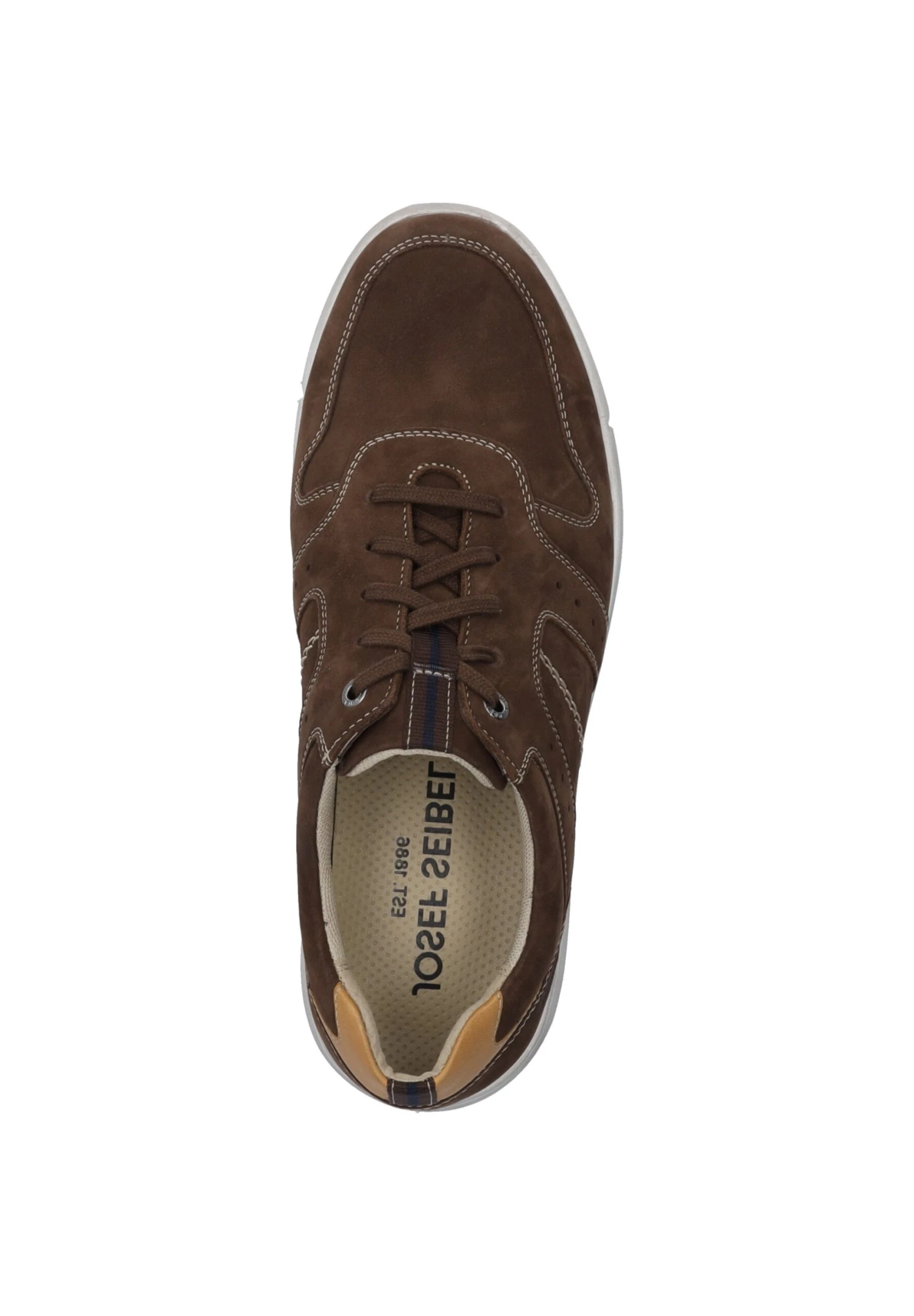 Josef Seibel Enrico 28 - Sneakers Laag - Brandy-Kombi 3 Josef Seibel Enrico 28 - Sneakers Laag - Brandy-Kombi - Afbeelding 3