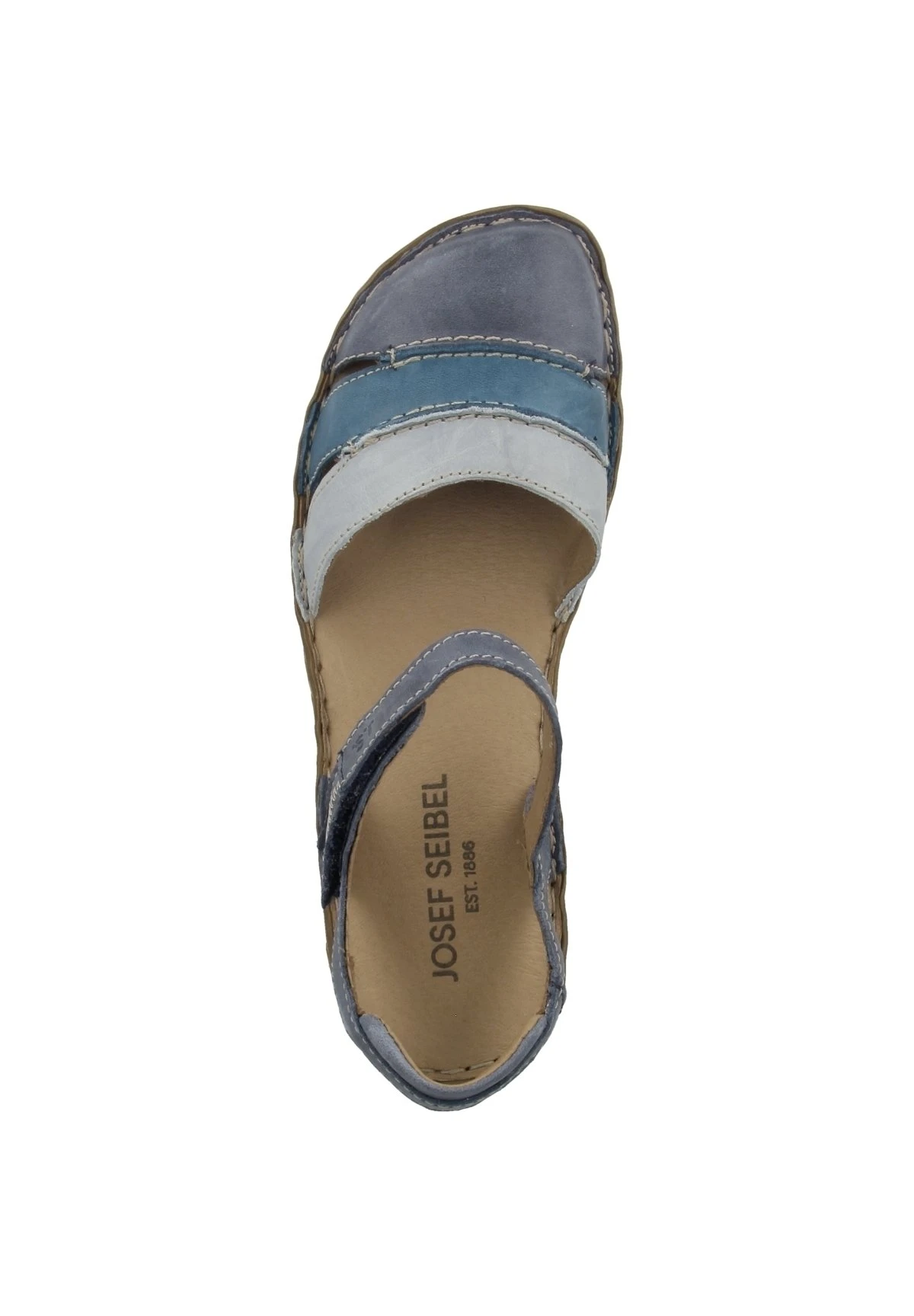 Josef Seibel Rosalie- Muiltjes - Dark Blue-Multi 2 Josef Seibel Rosalie- Muiltjes - Dark Blue-Multi - Afbeelding 2