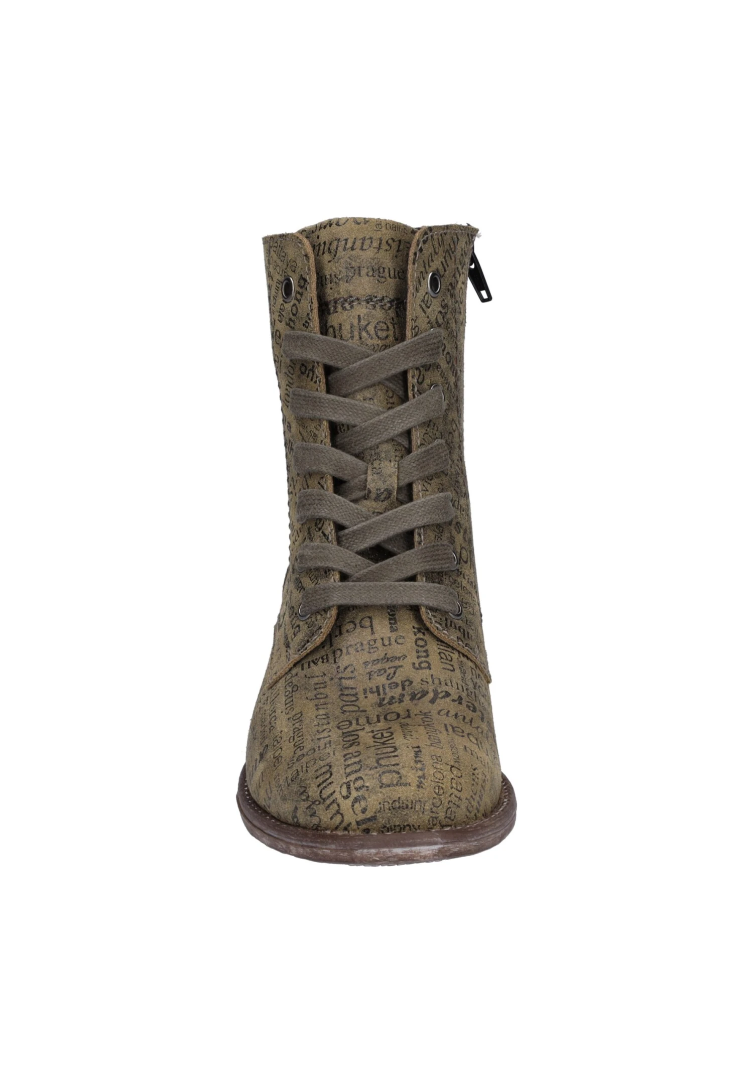 Josef Seibel Sienna - Veterlaarzen - Oliv 5 Josef Seibel Sienna - Veterlaarzen - Oliv - Afbeelding 5