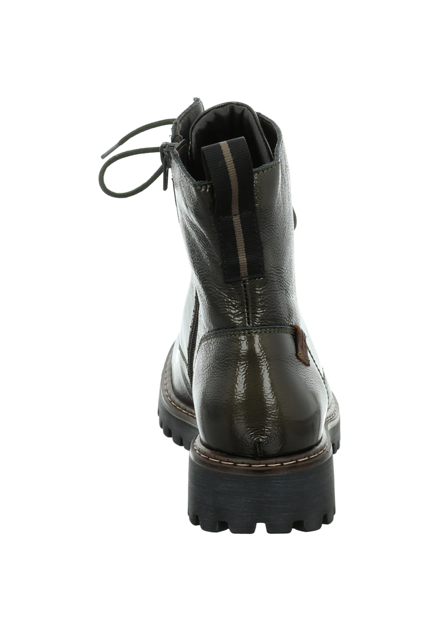 Josef Seibel Cowboy-/Bikerlaarsjes - Oliv 4 Josef Seibel Cowboy-/Bikerlaarsjes - Oliv - Afbeelding 4