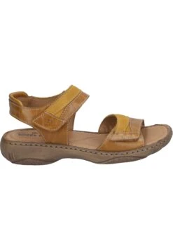 Josef Seibel Sandalen Met Sleehak - Safran