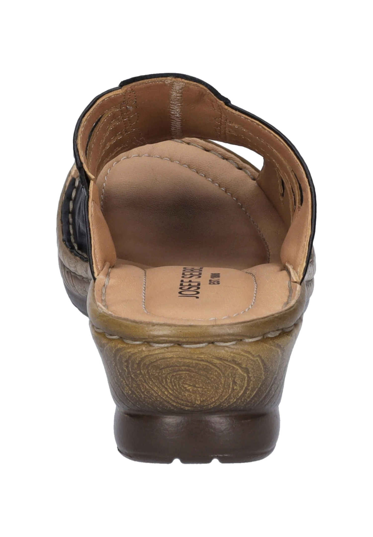 Josef Seibel Muiltjes Met Hak - Schwarz 3 Josef Seibel Muiltjes Met Hak - Schwarz - Afbeelding 3