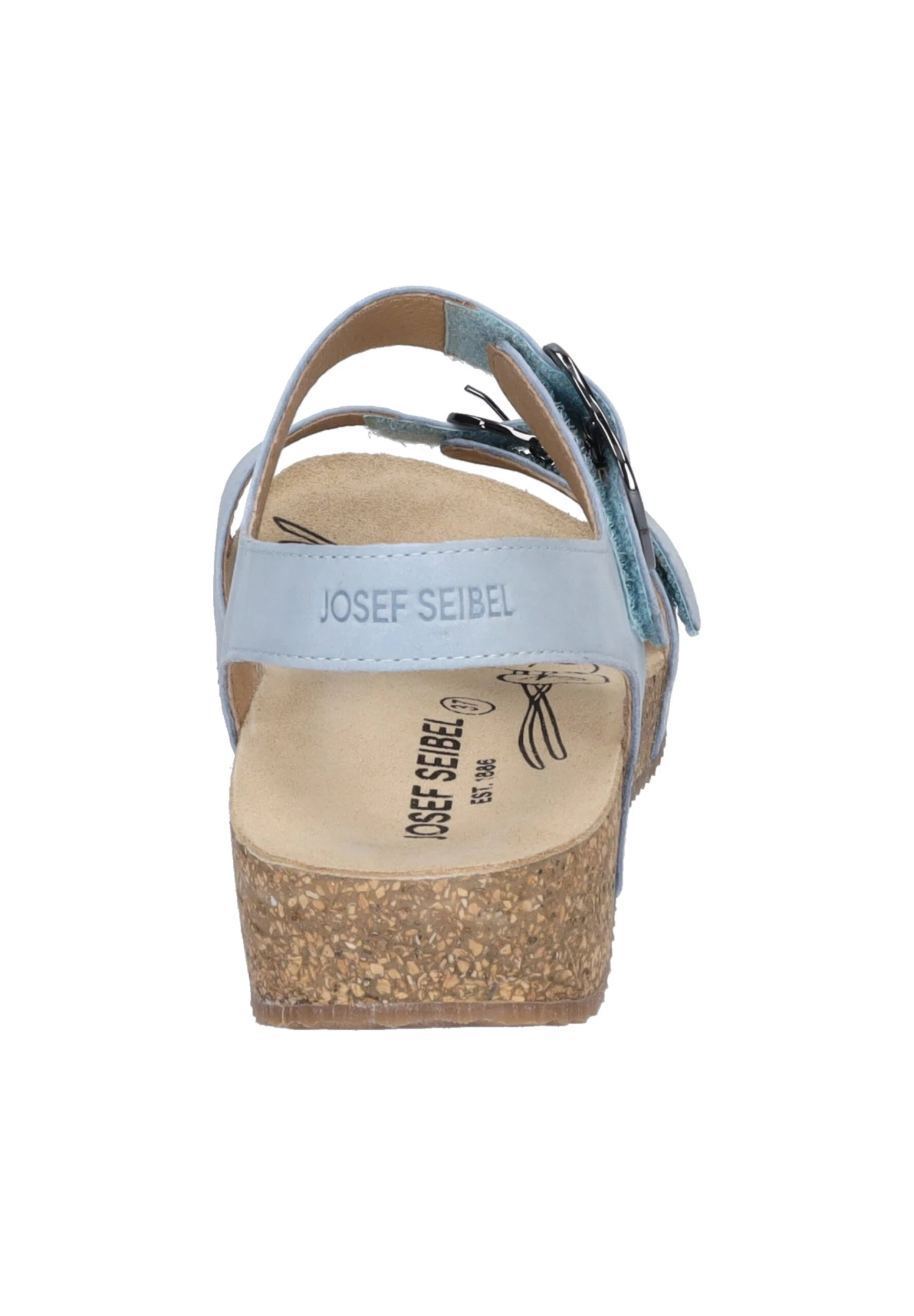 Josef Seibel Tonga - Sandalen Met Sleehak - Skyblue 4 Josef Seibel Tonga - Sandalen Met Sleehak - Skyblue - Afbeelding 4