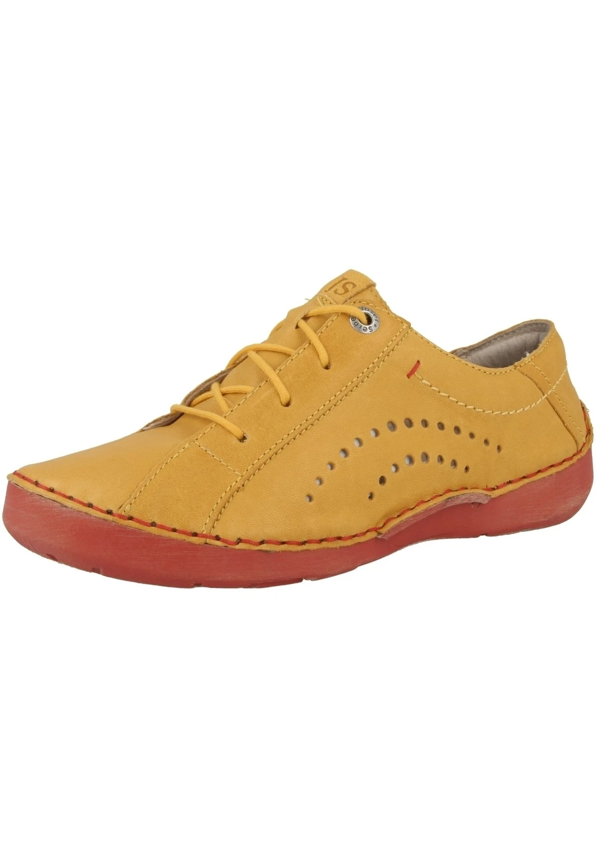 Josef Seibel Fergey- Sportieve Veterschoenen - Saffron 3 Josef Seibel Fergey- Sportieve Veterschoenen - Saffron - Afbeelding 3