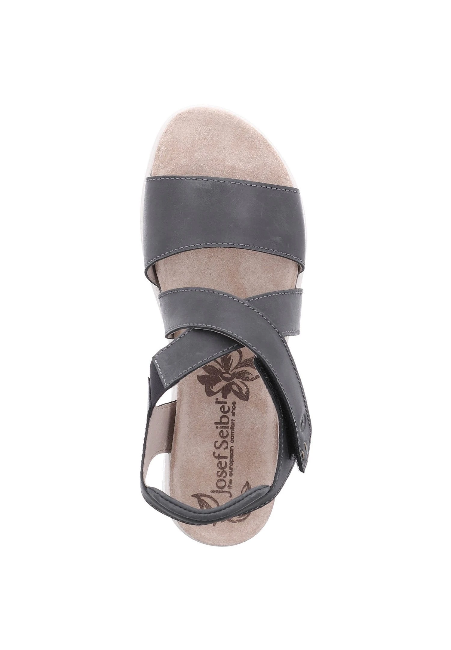 Josef Seibel Thea- Sandalen Met Plateauzool - Schwarz 2 Josef Seibel Thea- Sandalen Met Plateauzool - Schwarz - Afbeelding 2