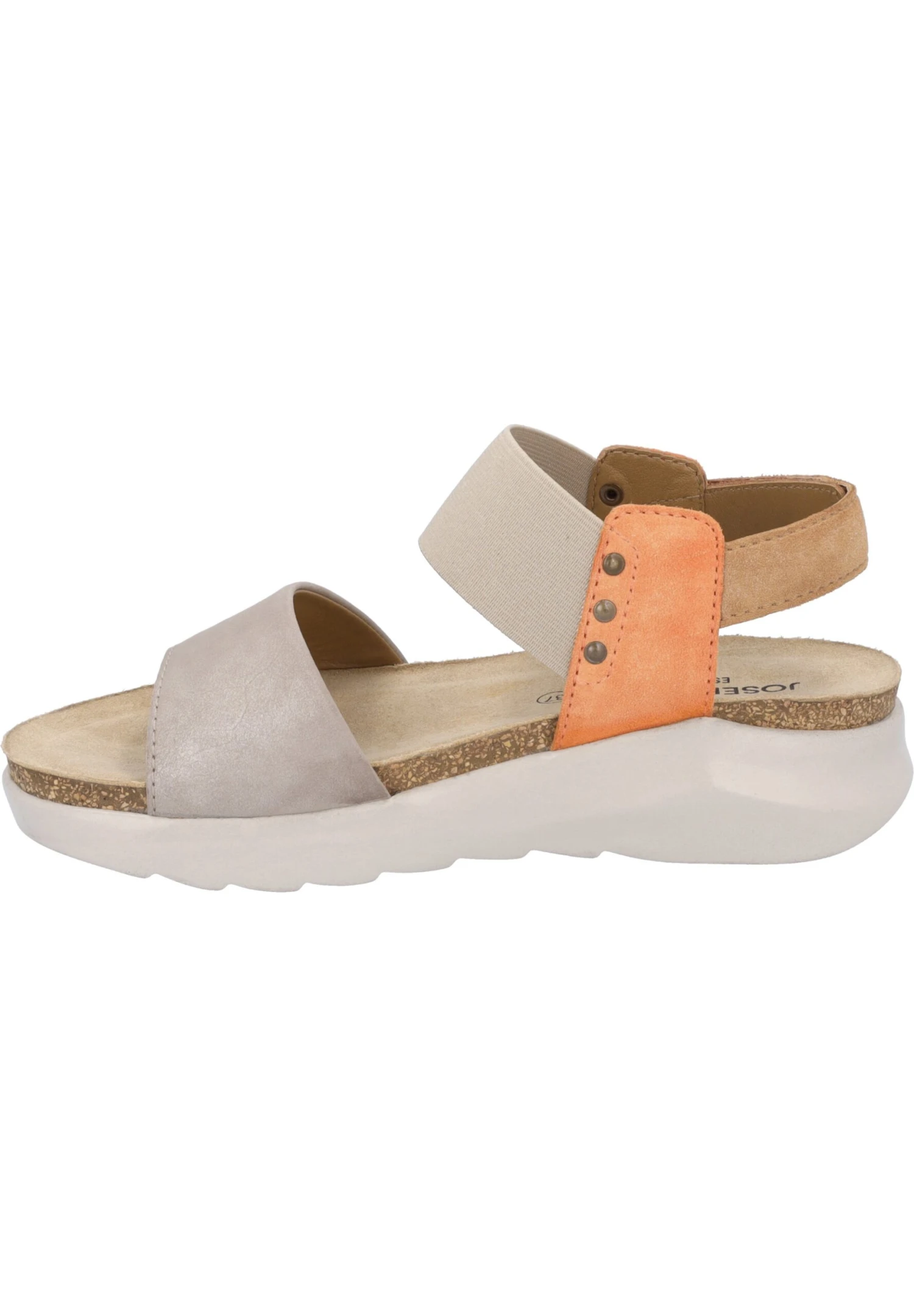 Josef Seibel Sandalen Met Plateauzool - Beige/Multi 1 Josef Seibel Sandalen Met Plateauzool - Beige/Multi