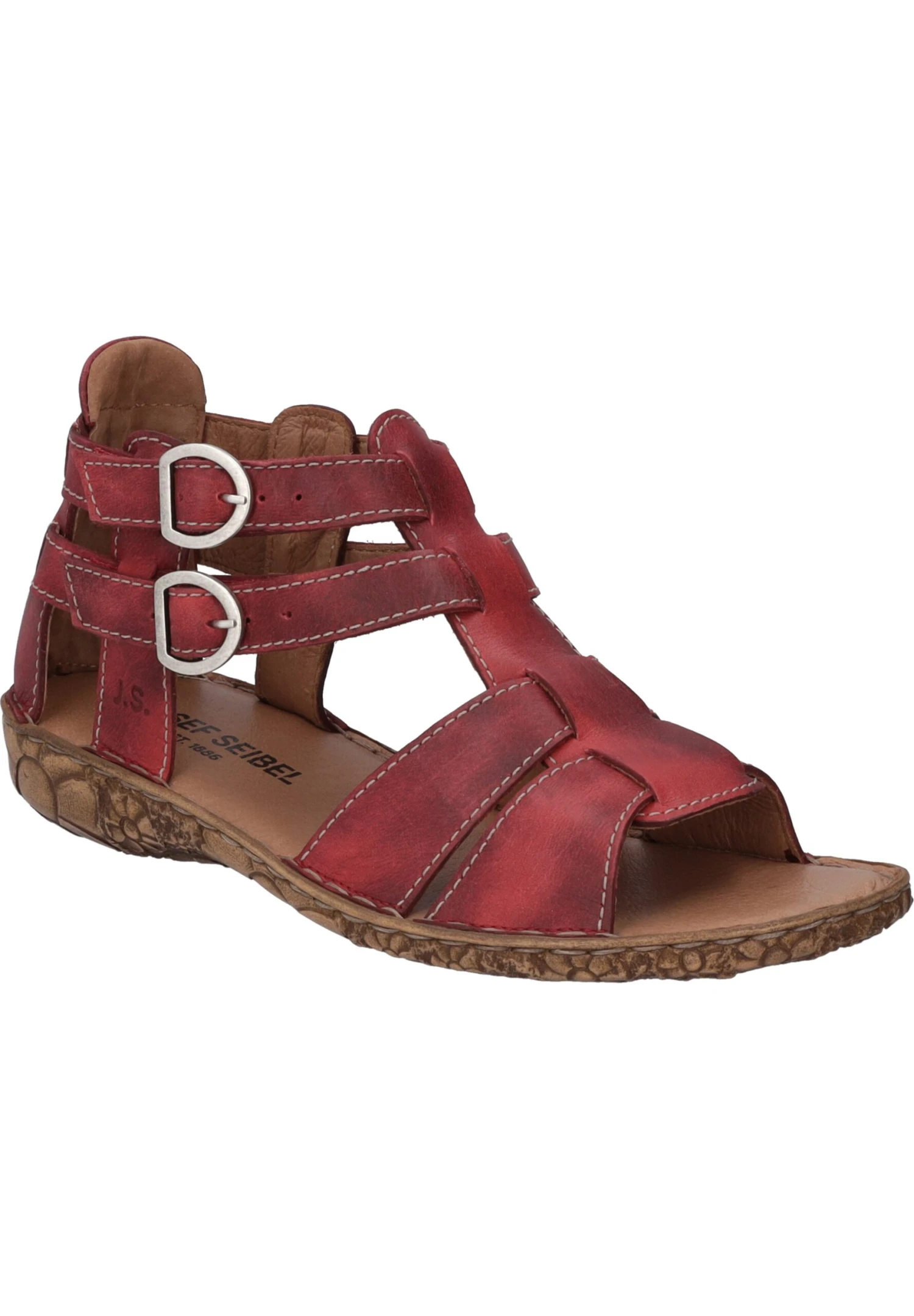 Josef Seibel Sandalen - Rot 2 Josef Seibel Sandalen - Rot - Afbeelding 2