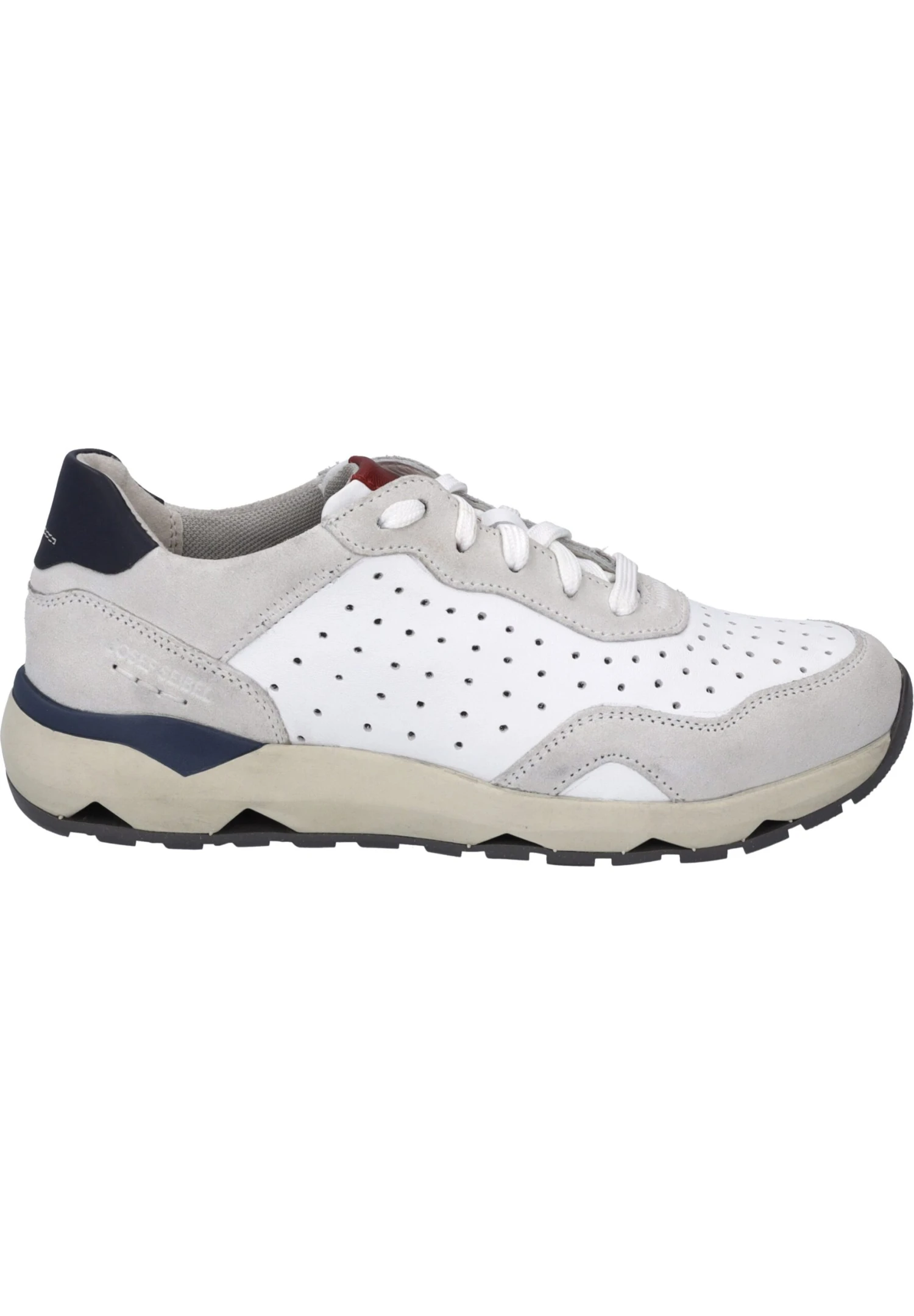 Josef Seibel Jonah- Sneakers Laag - Weiss Blau 4 Josef Seibel Jonah- Sneakers Laag - Weiss Blau - Afbeelding 4