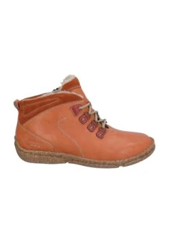 Josef Seibel Neele 57 - Veterboots - Orange-Kombi -Josef Seibel ec6402ebbbb04678a5c9df719269dd3c