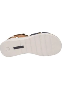 Josef Seibel Sandalen Met Sleehak - Schwarz Kombi -Josef Seibel ee15c3a0827545f58aed81af7f5840db