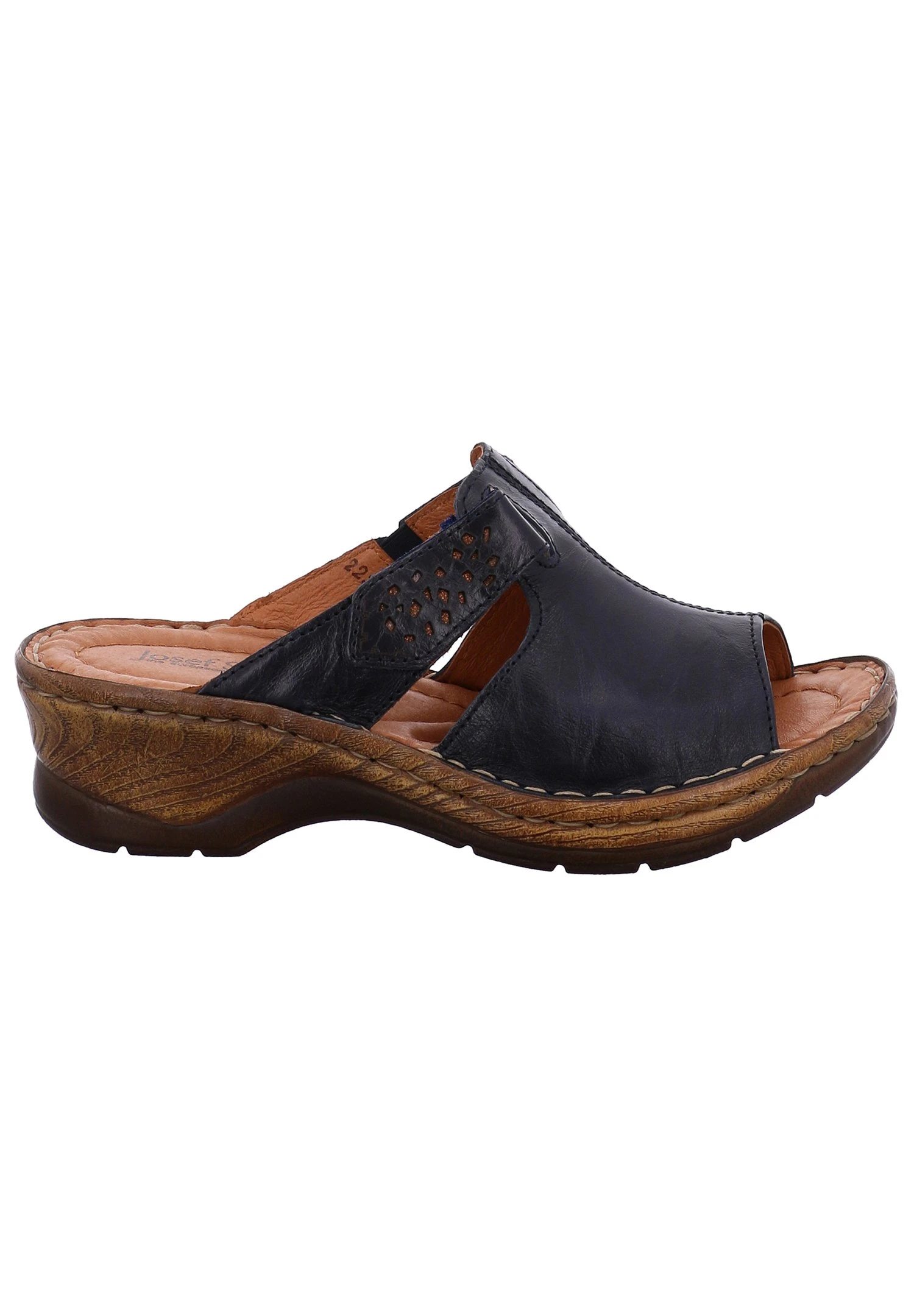 Josef Seibel Catalonia - Muiltjes Met Hak - Ocean 1 Josef Seibel Catalonia - Muiltjes Met Hak - Ocean