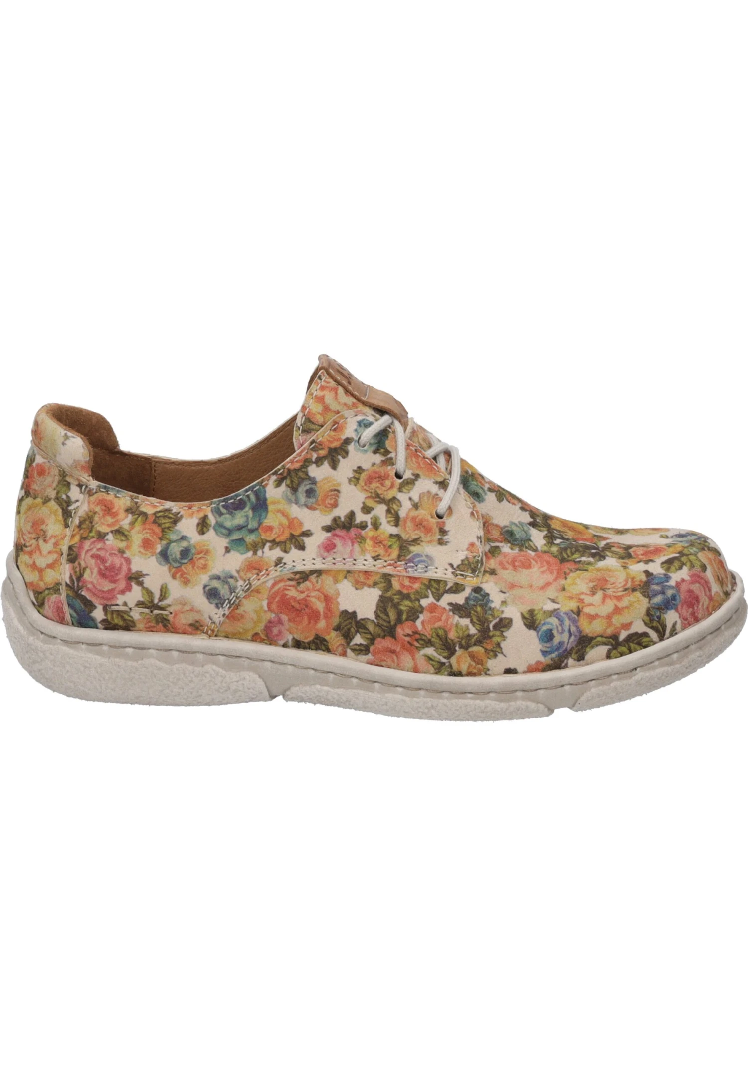 Josef Seibel Sneakers Laag - Creme-Multi 1 Josef Seibel Sneakers Laag - Creme-Multi