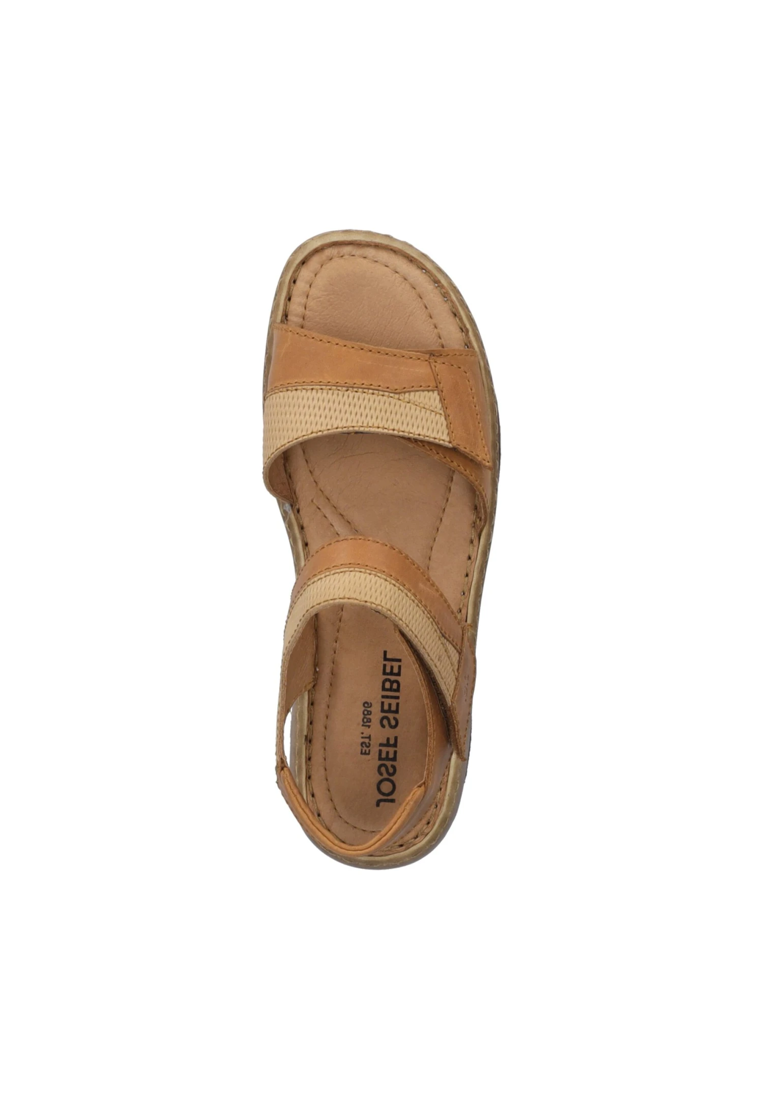 Josef Seibel Debra- Sandalen - Cognac 3 Josef Seibel Debra- Sandalen - Cognac - Afbeelding 3